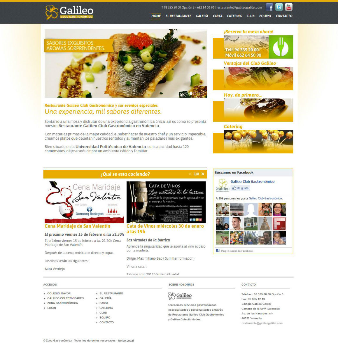 Galileo Club Gastronomico Valencia (España)