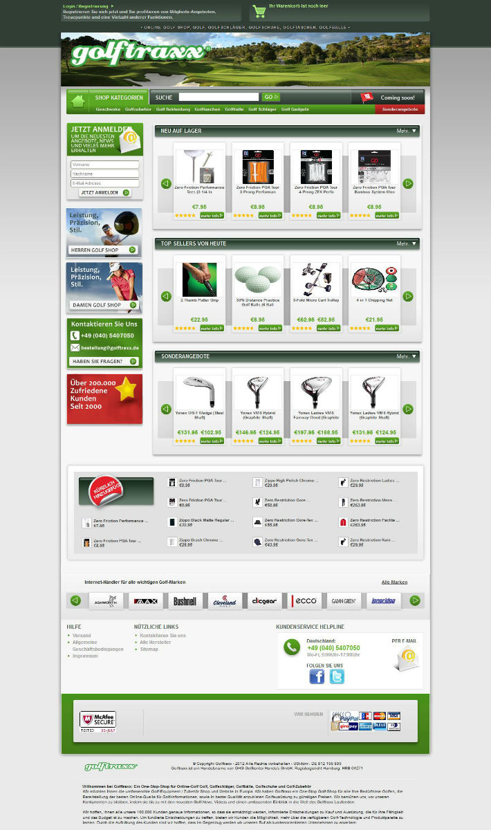 Golftraxx / Golfkontor (Alemania)